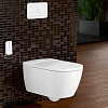Унитаз подвесной Villeroy & Boch Viclean V0E100R1 альпийский белый, с функцией биде