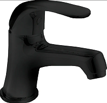 Смеситель Bravat Fit F1135188BM-RUS для раковины, черный