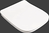 Унитаз подвесной ArtCeram A16 Rimless Mini ASV005 05 01 безободковый, с микролифтом, белый матовый