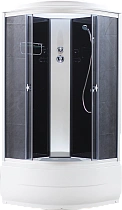 Душевая кабина Aquapulse 4002D grey black тонированное стекло 90*90*220