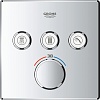 Душевой комплект Grohe Grohtherm SmartControl 34706000 С ВНУТРЕННЕЙ ЧАСТЬЮ