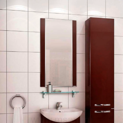 Зеркало AQUATON Ария 50 темно-коричневое