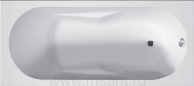 Акриловая ванна Riho Bathtubs Lazy 170х75
