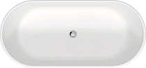 Ванна из искусственного камня Duravit D-Neo 700486000000000 160х75, без перелива