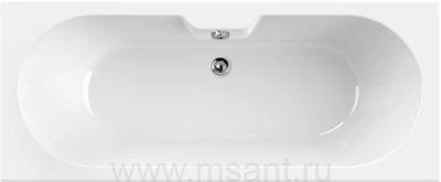 Акриловая ванна Cezares Calisto 170х75