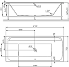 Акриловая ванна AM.PM Inspire V2.0 170х75 W52A-170-075W-A