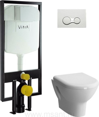 Комплект VitrA Zentrum 9012B003-7206 4 в 1 с микролифтом