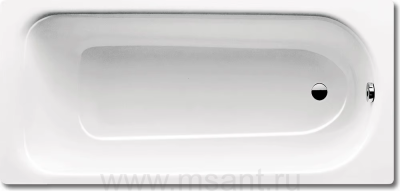 Стальная ванна Kaldewei Advantage Saniform Plus 363-1 170x70 с покрытием Anti-Slip и Easy-Clean