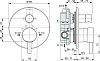 Смеситель Ideal Standard Ceraline A6939AA С ВНУТРЕННЕЙ ЧАСТЬЮ, для ванны с душем