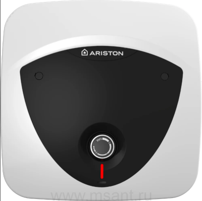 Водонагреватель Ariston ABS Andris Lux 6 OR над раковиной