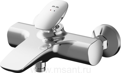 Смеситель AM.PM Spirit V2.0 F70A10000 для ванны с душем