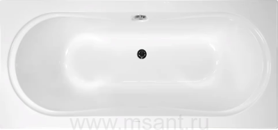 Акриловая ванна Vagnerplast Briana 170x75 ультра белый