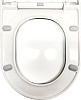 Комплект Berges NOVUM525, кнопка F3 хром глянец, унитаз EGO Rimless, сидение Toma Slim SO