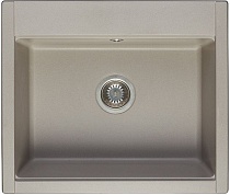 Мойка кухонная AQUATON Делия 60 серый шелк