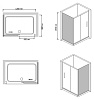 Душевой уголок RGW Passage PA-42 120x80 см