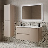 Тумба с умывальником, подвесная, 100 см, капучино, Edifice, IDDIS, EDI10C0i95K подходит умыв. 0101000i28