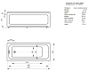 Акриловая ванна Акватек Мия 180х80