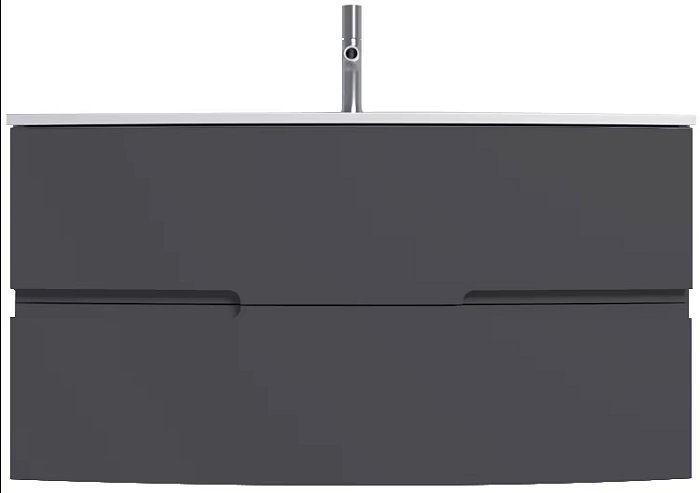 Тумба Jacob Delafon Nona EB1889RU-442 глянцевый серый антрацит