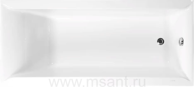 Акриловая ванна Vagnerplast Veronela 160x70 ультра белый