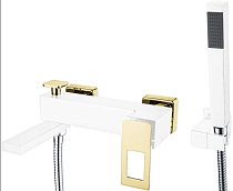 Смеситель Boheme Q 143-WG для ванны с душем