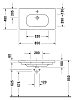 Мебель для ванной Duravit D-code 80 белая матовая