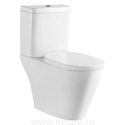 Унитаз напольный Azario Parma с бачком и сидением микролифт (AZ-2002)