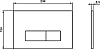 Кнопка смыва Ideal Standard Oleas R0121AA хром