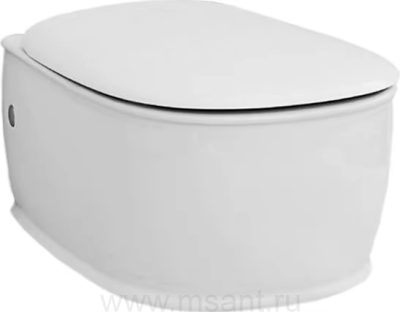 Унитаз подвесной ArtCeram Atelier ATV001 01 00 Rimless