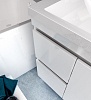 Мебель для ванной 1MarKa Cube 100Н с бельевой корзиной