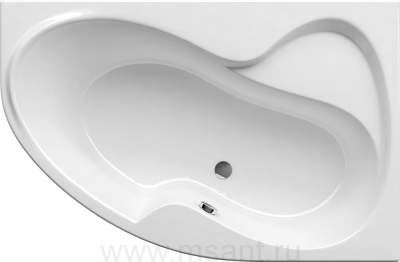 Акриловая ванна Ravak Rosa II 170x105 R