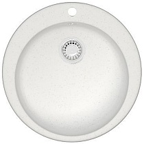Кухонная мойка AZARIO Vital 507x507x200 искусственный мрамор, цвет Белый лед (CS00078343)