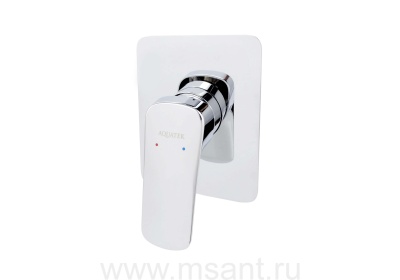 Смеситель для душа AQUATEK (внешняя и скрытая часть) AQ1066CR ВЕГА 
