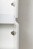Шкаф-пенал BelBagno Albano 32 R bianco lucido