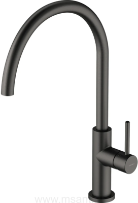 Смеситель Omnires Y Y1251GR для кухонной мойки, графит