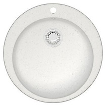 Кухонная мойка AZARIO Vital 507x507x200 искусственный мрамор, цвет Белый