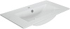 Тумба Comforty Модена М 90, напольная, белая матовая с раковиной Quadro 90