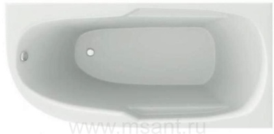 Ванна акриловая Mirsant Небуг 150x80 