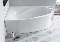 Ванна из искусственного камня Астра-Форм Селена пустая, литой мрамор, L 170х100