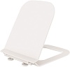 Комплект Berges NOVUM525, кнопка F3 хром глянец, унитаз Floe Rimless, сидение Floe Slim SO