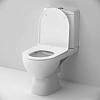 Унитаз-компакт AM.PM Gem C908600SC безободковый, с микролифтом