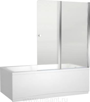 Шторка на ванну Aquanet Alfa 4 NF6222-pivot