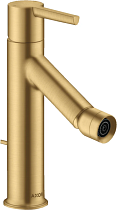 Смеситель Axor Starck 10214250 для биде, шлифованное золото
