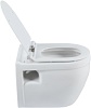 Унитаз подвесной Aquanet Rimless Glide-W CL-11042 Крышка-сиденье SoftClose Aquanet Slimseat