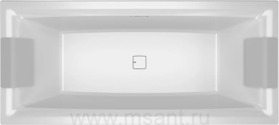 Акриловая ванна Riho Still Square 170x75 