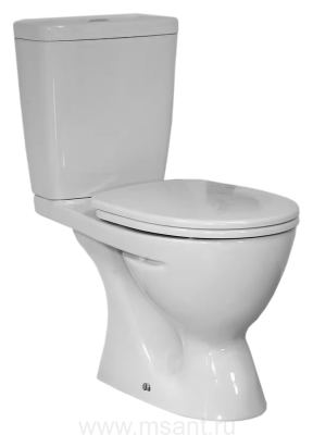Унитаз-компакт Ideal Standard Eurovit plus V337101с сидением и крышкой с функцией плавного закрытия, дюропласт (W301801)