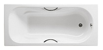 Чугунная ванна Roca Malibu 2315G000R 150x75см, с отверстиями для ручек