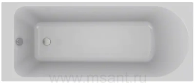 Ванна из искусственного камня Jacob Delafon Odeon Rive Gauche E6D151-00 170x70