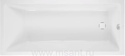 Акриловая ванна Vagnerplast Cavallo 170x75 ультра белая