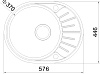Мойка кухонная Oulin OL-R101