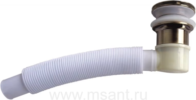 Слив-перелив BelBagno BB39-OVF-BRN бронза
